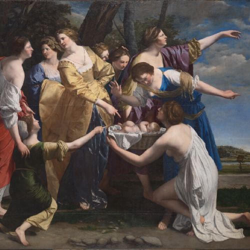 The Finding of Moses by Orazio Gentileschi